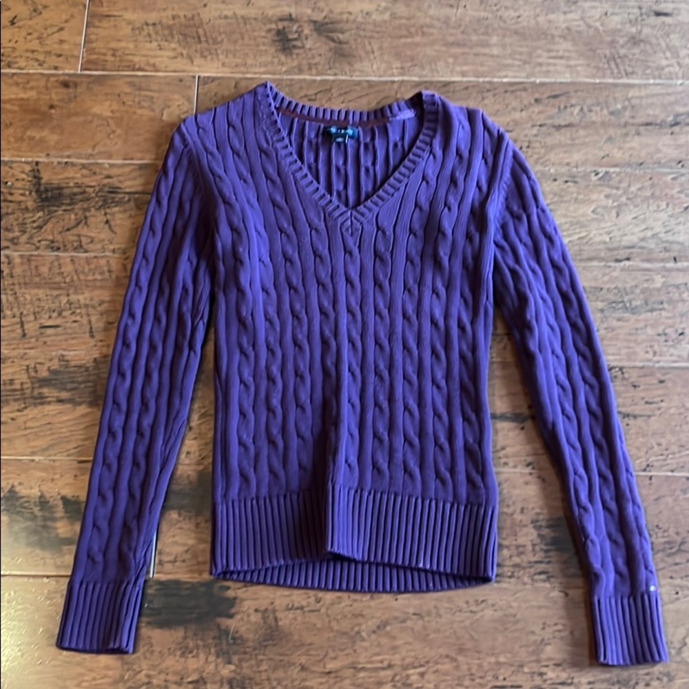 Tommy Hilfiger Pretty Purple Sweater